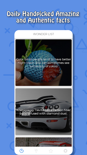 Wonder Facts - Amazing facts y Screenshot 3