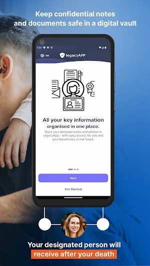 LegacyApp: Safe Notes & Vault Screenshot 2