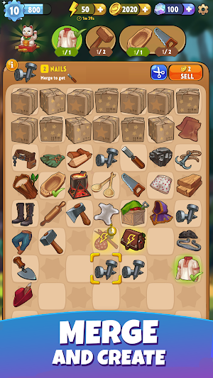 Merge Ballad: Adventure Puzzle Screenshot 1