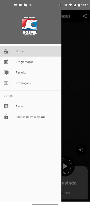 Web Rádio JC Gospel Screenshot 3