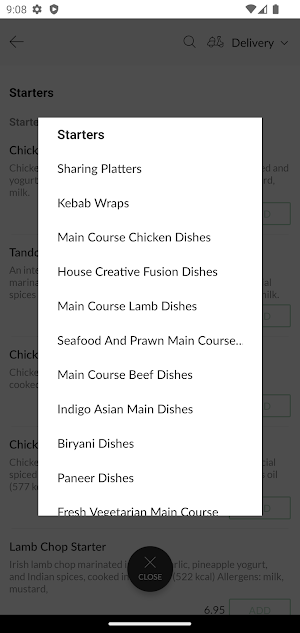 Indigo Indian Takeaway Screenshot 1