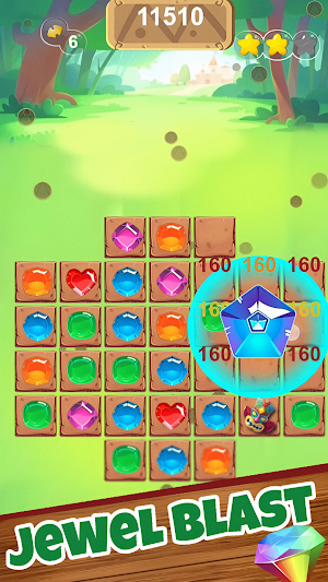 Mayan Jewel:  Gem match 3 Game Screenshot 1