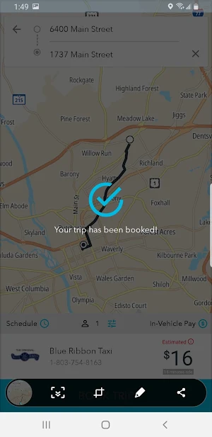 Original Blue Ribbon Taxi screenshot 4