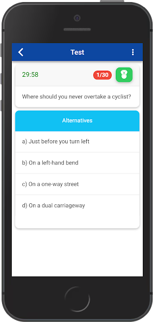 Driving theory test 2021, car drivers Screenshot 3