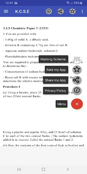 Kcse 2011: past papers. Screenshot 2
