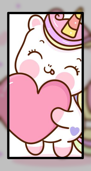 Baby Unicorn Wallpaper HD 4K Screenshot 3