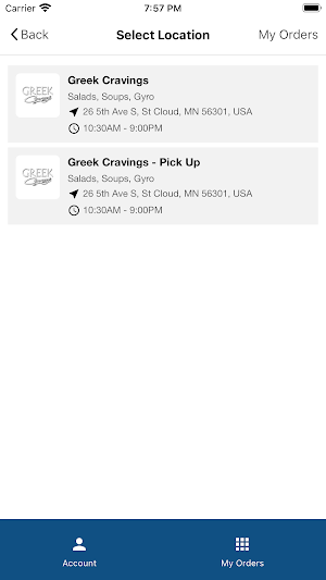 Greek Cravings Screenshot 2