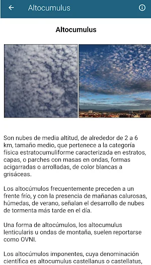Tipos Nubes Screenshot 2