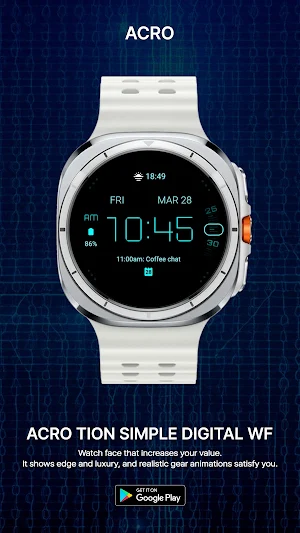 ACRO Tion simple Digital Watch Screenshot 3