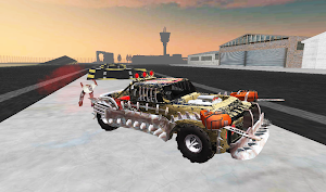 Zombie Killer Truck Driving 3D Screenshot 2