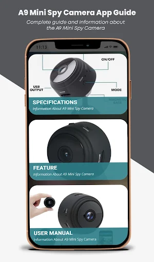 A9 Mini Spy Camera App Guide Screenshot 0
