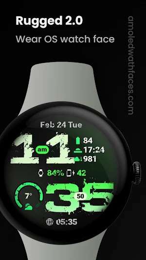 Rugged 2.0 Watch Face Screenshot 0