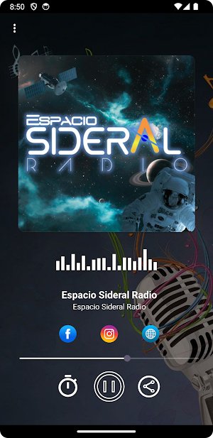 Espacio Sideral Radio Screenshot 0