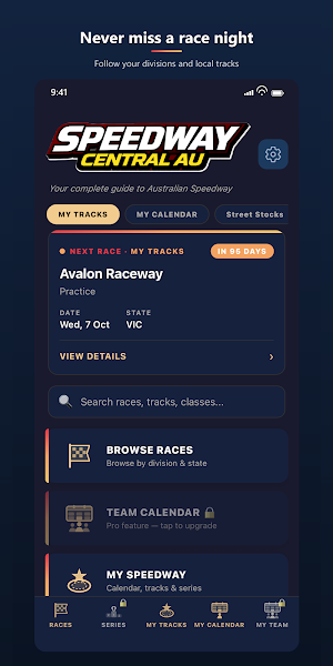 Speedway Central AU Screenshot 0