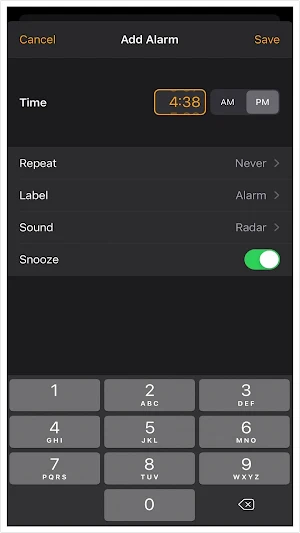 iClock iOS - Clock iPhone Xs, Phone 12 Screenshot 2
