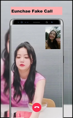 Eunchae Fake Call Screenshot 0