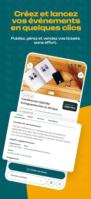 Ticketche - Gestion de tickets Screenshot 1
