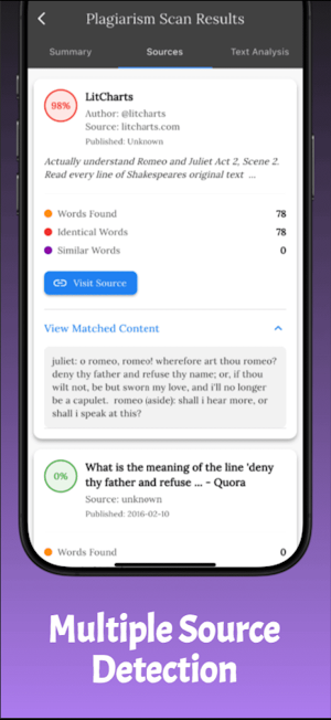 Plagiarism Checker - TrueScan Screenshot 3