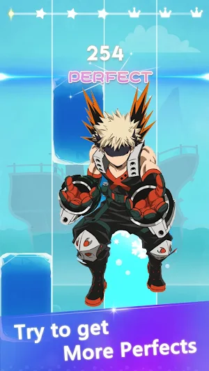 My Hero Academia Piano Tiles Screenshot 2