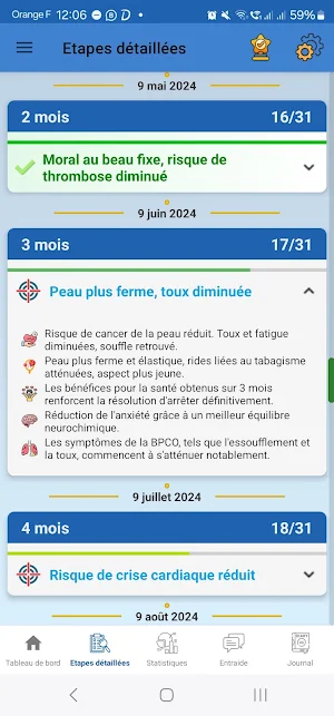 NewBreath : Quit smoking ! Screenshot 2