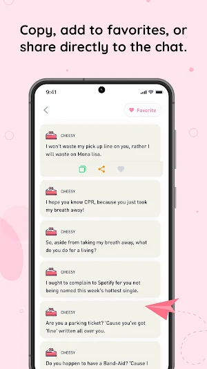 Flirty Pickup Lines & Messages Screenshot 2