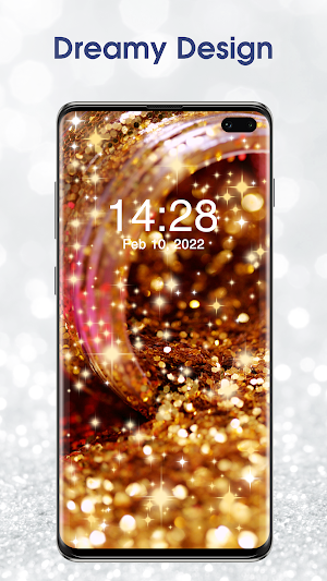 3D Glitter Live Wallpaper Screenshot 2