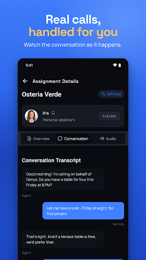 Leximo: AI Call Agent Screenshot 1