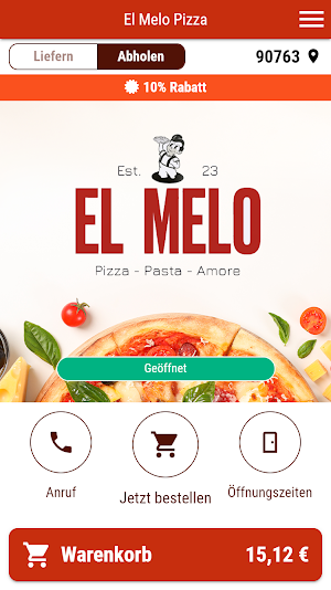 El Melo Pizza Screenshot 0