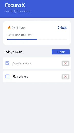 FocuraX Screenshot 2
