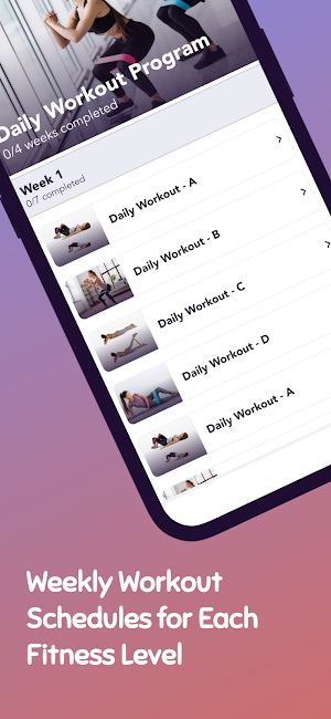 Mini Band Exercises Screenshot 1