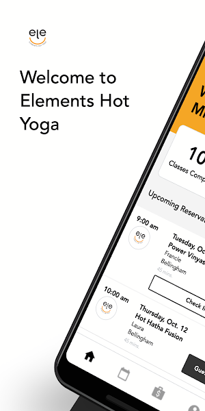 Elements Hot Yoga Screenshot 0