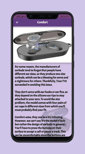 TOZO T10 earbuds guide Screenshot 0
