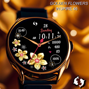 Golden Flowers Luxury Dial Screenshot 0