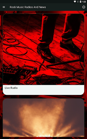 Rock Music Radios And News Screenshot 0