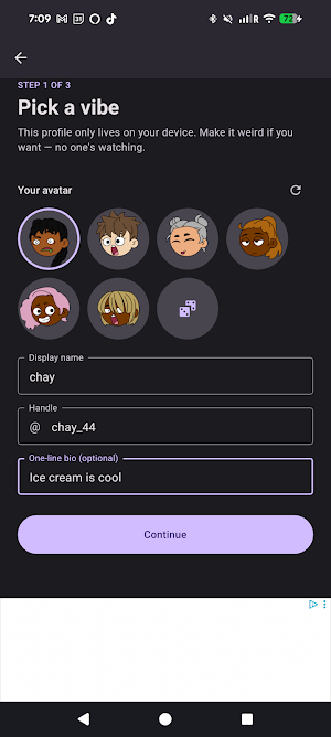 AI Social: On-Device AI Feed Screenshot 2