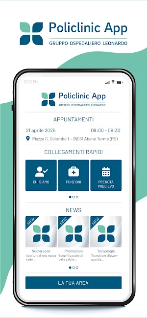 Gruppo Ospedaliero Leonardo Screenshot 0