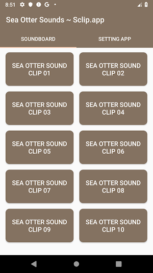 Sea Otter Sound Collections ~ Sclip.app Screenshot 0