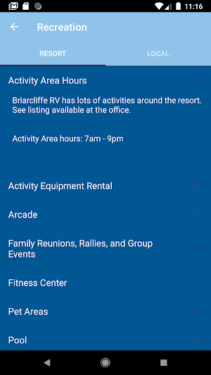 Briarcliffe RV Resort screenshot 4