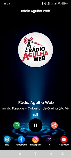 Rádio Agulha Web Screenshot 0