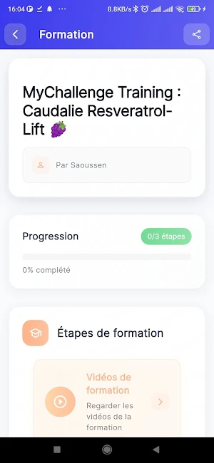 MyChallenge Screenshot 1