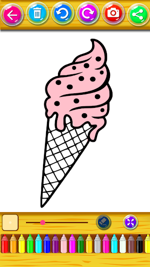 Mix Eskrim Coloring Screenshot 3