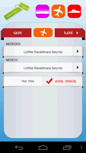 Biletciyiz Screenshot 1