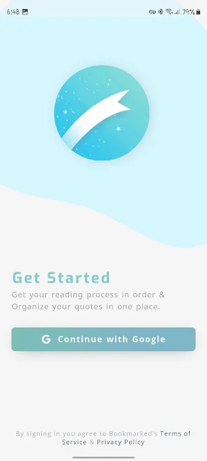 Bookmarked: Reading Companion. Screenshot 3