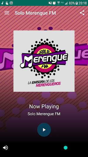 Solo Merengue FM Screenshot 1