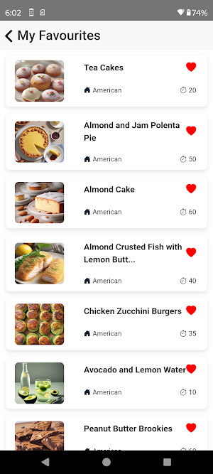 Home Cook Diary Screenshot 1