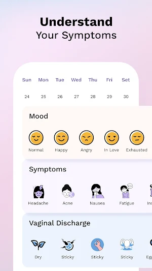 Period Calendar - Preg Tracker Screenshot 2