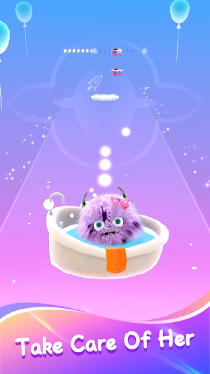 Monster Hop：My Fluffy Friends Screenshot 2