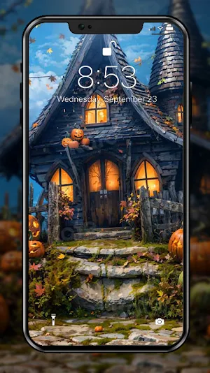 Cute Halloween Live 4K Screenshot 0