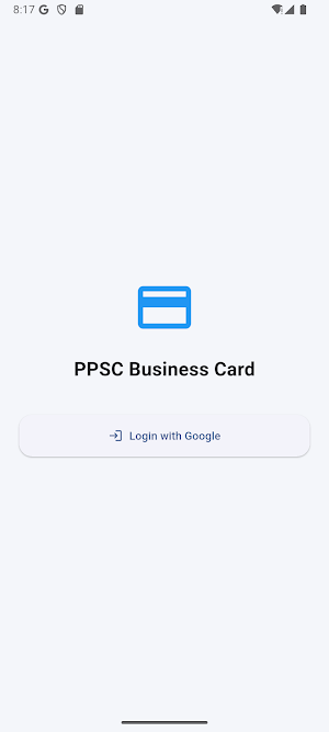 PPSC Business Card Screenshot 2