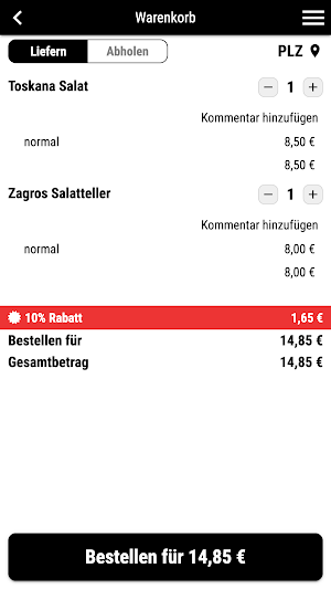 Grill Zagros Screenshot 1